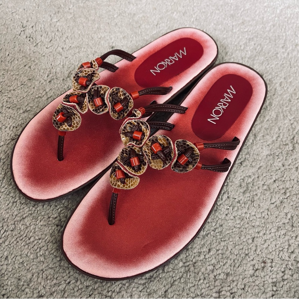 Leather Sandals NWT